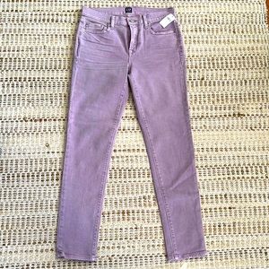 Gap skinny jeans. Lilac color. Size 27. NWT